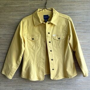 Façonnable Canvas Long-sleeve Jean Jacket Size M